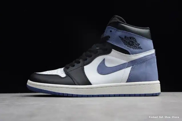 Kicked Out Shoe Store 1 Air Jordan High Blue 555088-115 Moon Retro OG 0510